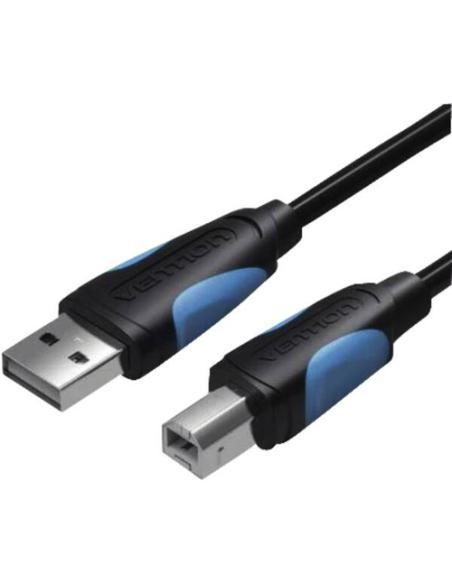 Vention VAS-A16-B150 cable USB USB 2.0 1,5 m USB A USB B Negro