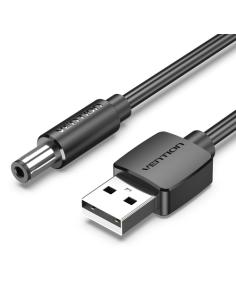 Vention CEYBD cable de transmisión Negro 0,5 m USB A DC 5.5mm