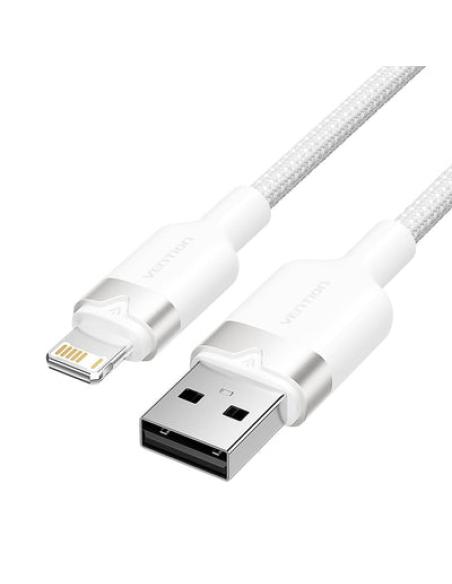 Vention LANWF cable de conector Lightning 1 m Blanco