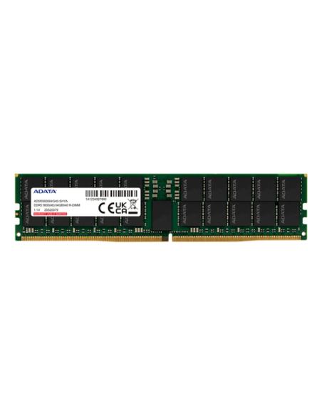 ADATA AD5R560064G40-SHYA módulo de memoria 64 GB 1 x 64 GB DDR5 5600 MT/s 288-pin DIMM ECC