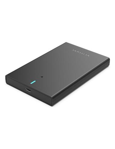 Vention KPBB0 caja para disco duro externo Carcasa de disco duro/SSD Negro 2.5"