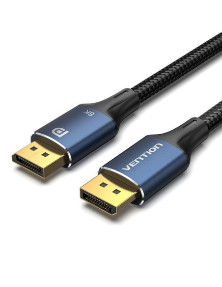 Vention HCELF cable DisplayPort 1 m Azul, Gris