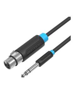 Vention BBEBH cable de audio 2 m XLR Negro