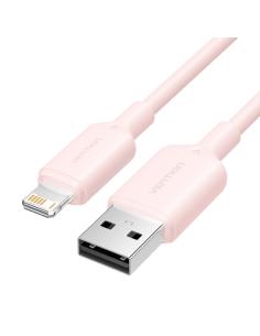 Vention LAMPH cable de conector Lightning 2 m Rosa