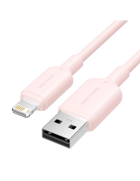 Vention LAMPH cable de conector Lightning 2 m Rosa
