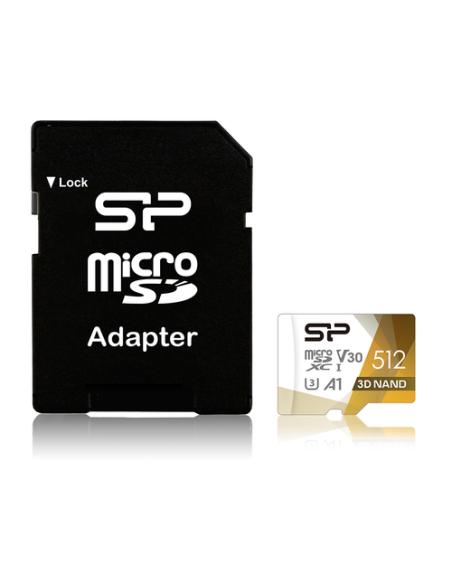 Silicon Power SP512GBSTXDU3V20AB memoria flash 512 GB MicroSDXC UHS-I Clase 10