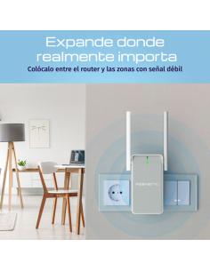 Keenetic Buddy 6 (KN-3411) Amplificador de cobertura Wi-Fi 6 Mesh AX3000 con puerto Gigabit Ethernet