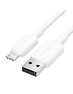 Vention LAMWH cable de conector Lightning 2 m Blanco