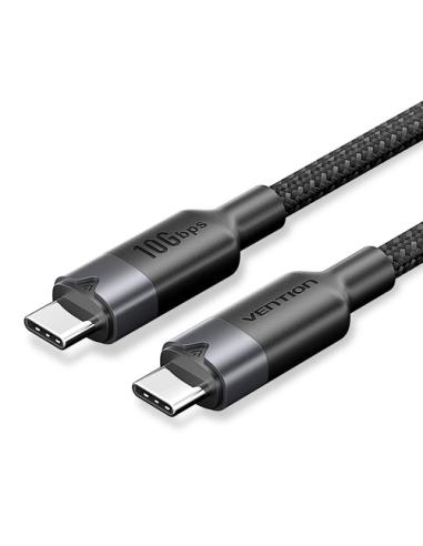 Vention TRGBD cable USB USB 3.2 Gen 2 (3.1 Gen 2) 0,5 m USB C 10 Gbit/s 100 W Negro
