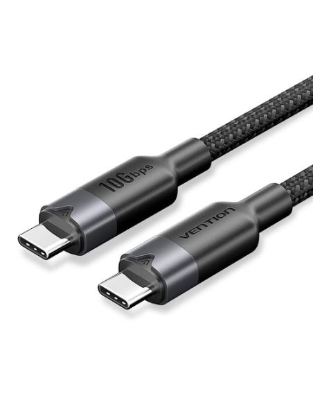 Vention TRGBD cable USB USB 3.2 Gen 2 (3.1 Gen 2) 0,5 m USB C 10 Gbit/s 100 W Negro
