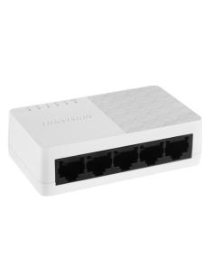 Hikvision DS-3E0505D-O switch Gigabit Ethernet (10/100/1000) Negro, Blanco