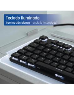 iggual Teclado USB mecánico CK-MECHA-105T negro