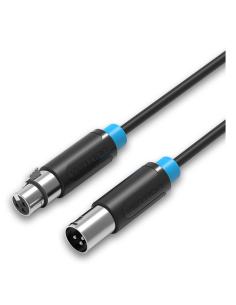 Vention BBFBJ cable de audio 5 m XLR Negro
