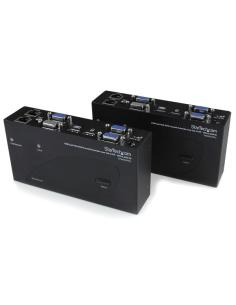 StarTech.com Extensor de Consola KVM por Cat 5 Ethernet (200m) con USB y Vídeo VGA Doble 2