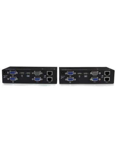 StarTech.com Extensor de Consola KVM por Cat 5 Ethernet (200m) con USB y Vídeo VGA Doble