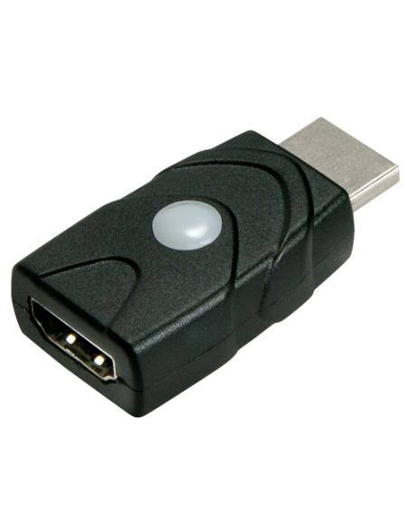 Lindy 32114 cambiador de género para cable HDMI Type A Negro
