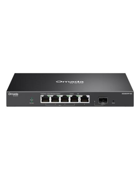 TP-Link ES206XPP-M2 switch Gestionado L2 2.5G Ethernet (100/1000/2500) Energía sobre Ethernet (PoE) Montaje en pared/escritorio 