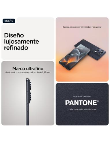 Motorola signature 17,2 cm (6.78") SIM doble Android 16.0 5G USB Tipo C 16 GB 512 GB 5200 mAh Azul oscuro