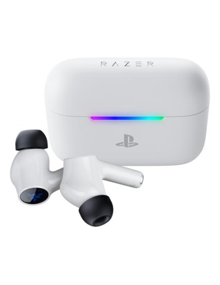Razer Hammerhead V3 X HyperSpeed for PlayStation Auriculares Inalámbrico Dentro de oído Llamadas/Música Bluetooth Blanco