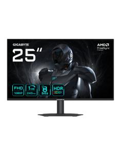 GIGABYTE G25F2A Monitor Gaming 25" FHD - 1920 x 1080, 240Hz, 1ms, 300 cd/m², Display HDR 10, HDMI 2.0, DisplayPort 1.4