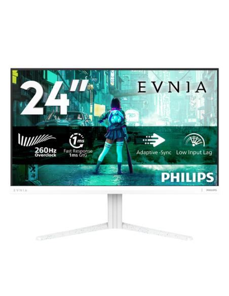 Philips Evnia 3000 24M2N3201P/00 pantalla para PC 60,5 cm (23.8") 1920 x 1080 Pixeles Full HD LCD Blanco