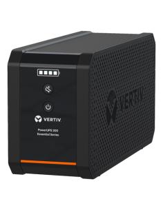 Vertiv PowerUPS 200 Essential PSA6E-600IT-SCH, 600VA/315 W, AVR, baterías sustituibles por el usuario, backup de batería, 4 toma