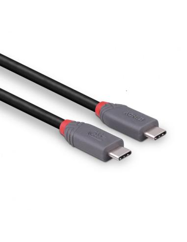 Lindy 36957 cable USB USB4 Gen 3x2 1,5 m USB C 40 Gbit/s 240 W Negro