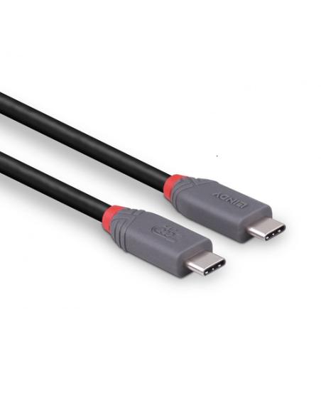 Lindy 36957 cable USB USB4 Gen 3x2 1,5 m USB C 40 Gbit/s 240 W Negro