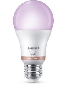Philips Bombilla LED inteligente RGB A60, base E27, 806 lm, paq. 3