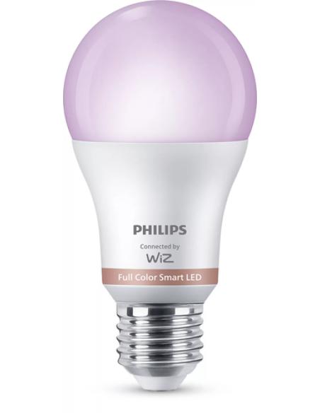 Philips Bombilla LED inteligente RGB A60, base E27, 806 lm, paq. 3
