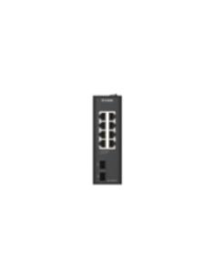 D-Link DIS-100G-10 switch No administrado L2 Gigabit Ethernet (10/100/1000) Carril DIN Negro