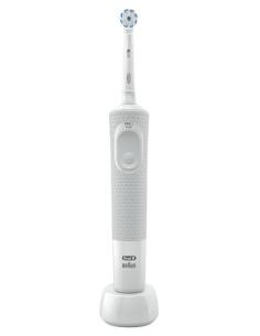Braun Oral-B Vitality 100 Starter Pack Adulto Cepillo dental oscilante Blanco, Gris