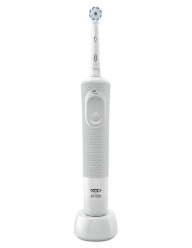 Braun Oral-B Vitality 100 Starter Pack Adulto Cepillo dental oscilante Blanco, Gris