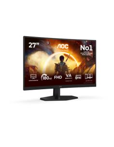 AOC G4 27" IPS FHD 180Hz pantalla para PC 68,6 cm (27") 1920 x 1080 Pixeles Full HD LCD Negro, Rojo