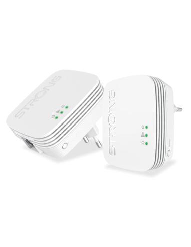 Strong Powerline 600 Duo Mini 600 Mbit/s Ethernet Blanco 2 pieza(s)