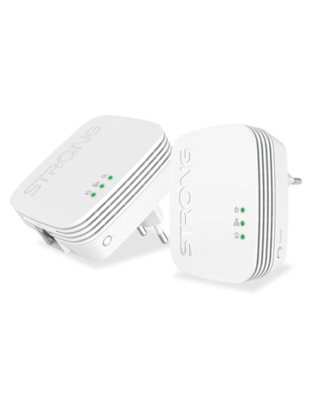 Strong Powerline 600 Duo Mini 600 Mbit/s Ethernet Blanco 2 pieza(s)