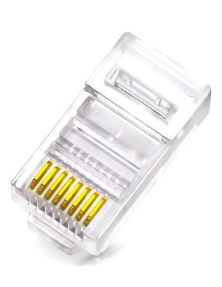 WP WPC-MDP-883-6UP-R50T conector RJ-45 Transparente