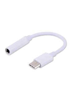 Savio AK-35 mobile phone cable White 0.12 m USB C 3.5mm cable de teléfono móvil Blanco 0,12 m 3,5mm