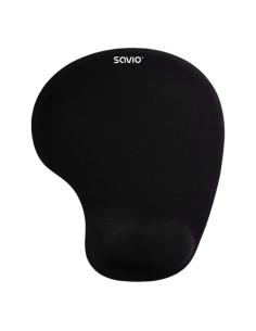 Savio MP-01B mouse pad black Negro