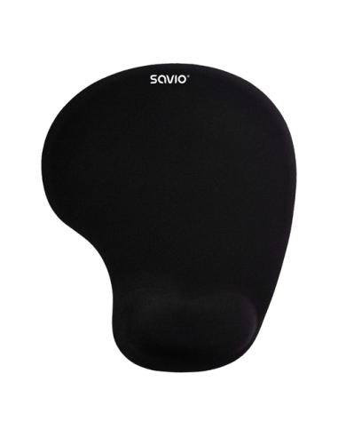 Savio MP-01B mouse pad black Negro
