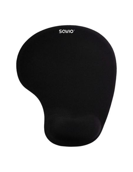 Savio MP-01B mouse pad black Negro