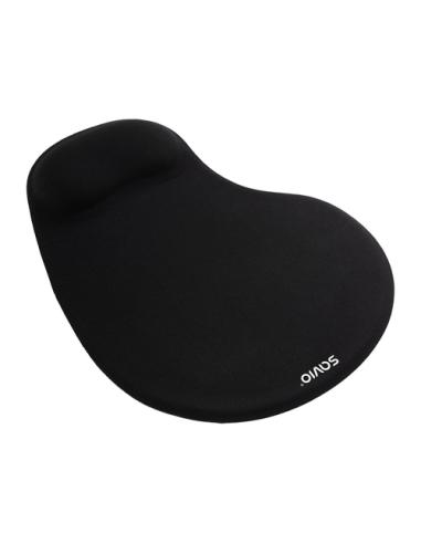 Savio MP-01B mouse pad black Negro
