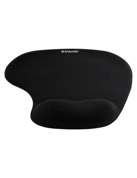 Savio MP-01B mouse pad black Negro
