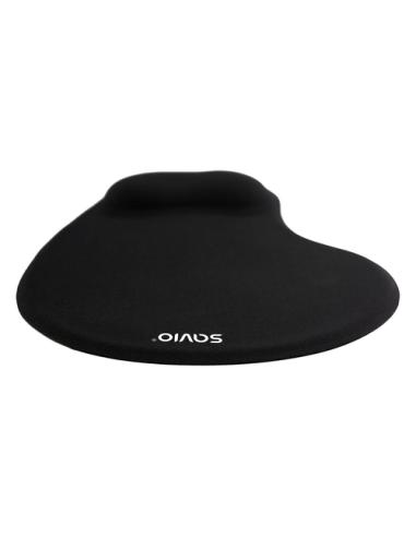Savio MP-01B mouse pad black Negro