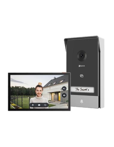 EZVIZ HP7 sistema de intercomunicación de video 17,8 cm (7") Negro, Plata