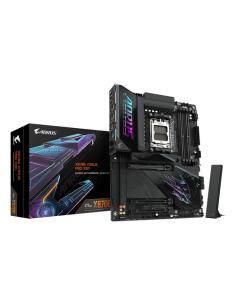 GIGABYTE X870E AORUS PRO X3D Placa Base - Compatible con procesadores AMD Ryzen 9000, VRM digital de 18+2+2 fases, hasta 9000MHz