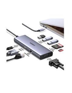 Ugreen Revodok USB-C 6-IN-1 Hub met 4K HDMI USB Tipo C 10000 Mbit/s