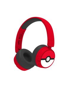 OTL Technologies Pokémon PK1000 auricular y casco Auriculares Inalámbrico y alámbrico Diadema Juego USB Tipo C Bluetooth Rojo, B