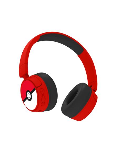 OTL Technologies Pokémon PK1000 auricular y casco Auriculares Inalámbrico y alámbrico Diadema Juego USB Tipo C Bluetooth Rojo, B