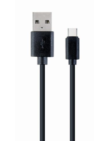 Cablexpert CC-USB2-AMCM-1M cable USB USB 2.0 USB A USB C 0,48 Gbit/s Negro